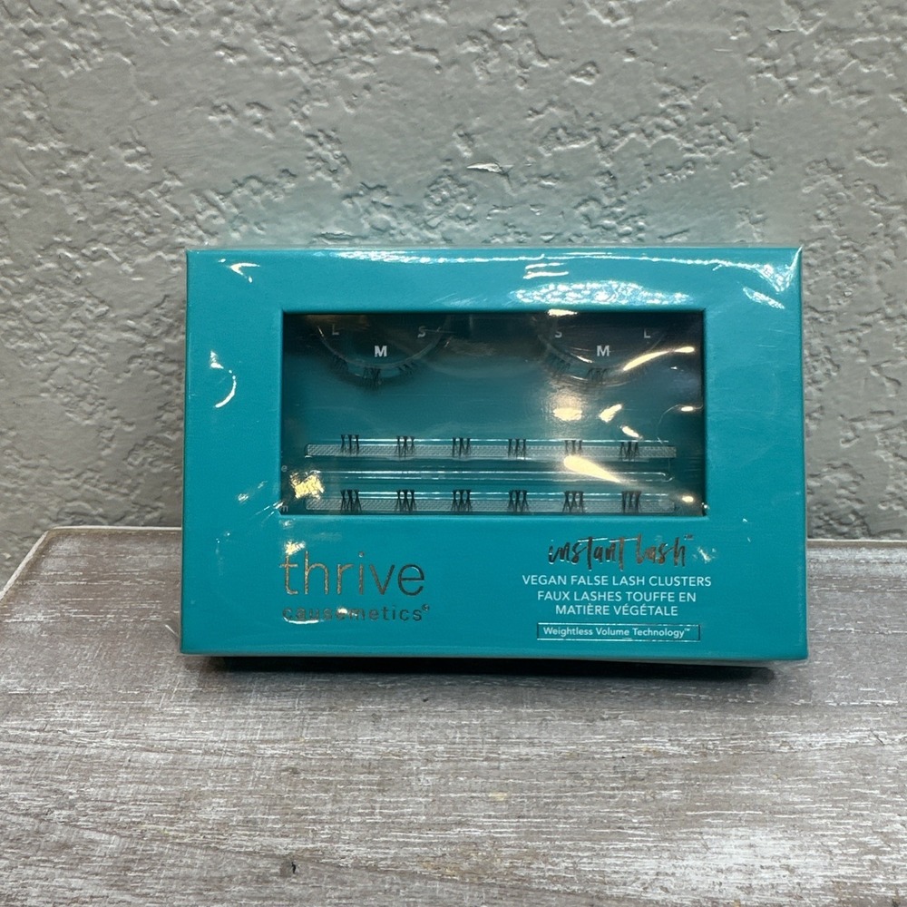 $18 🌙 Thrive Causemetics Instant Lashes 28 Clusters Vegan Courtney SEALED